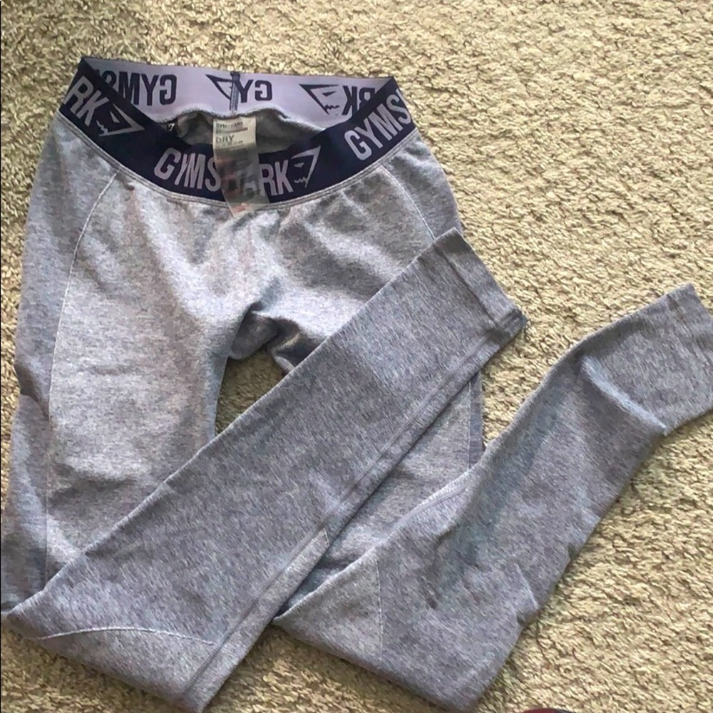 Gymshark leggings- small- blue